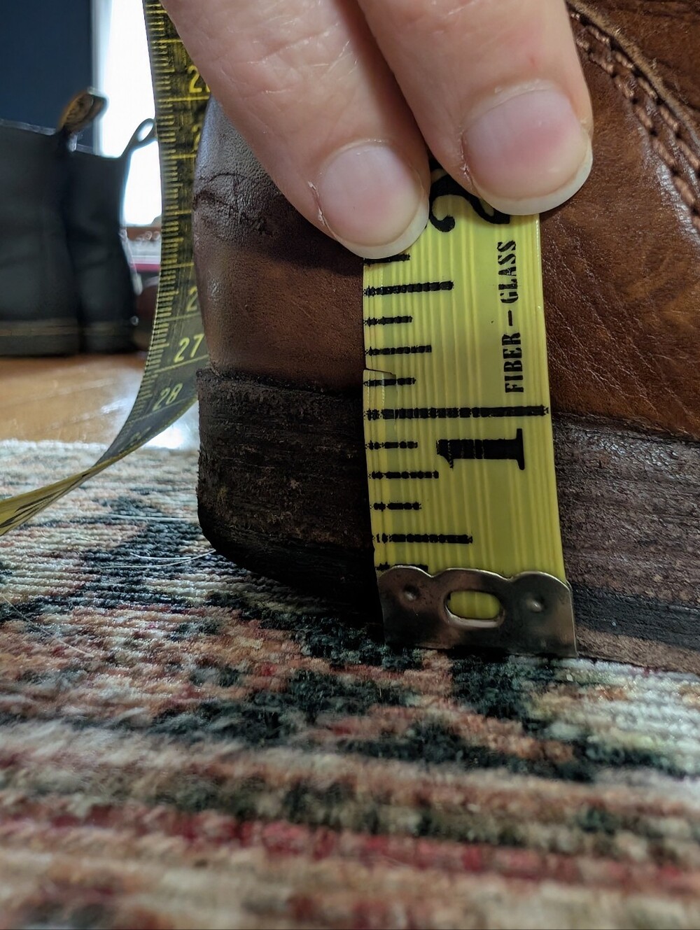 Frye Cognac Brown Tall Leather Buckle Riding Boots - Picture 12 of 13